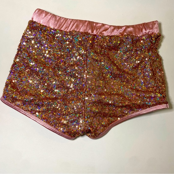 Two Pair Girl’s Sequin Dance Shorts - Picture 7 of 11